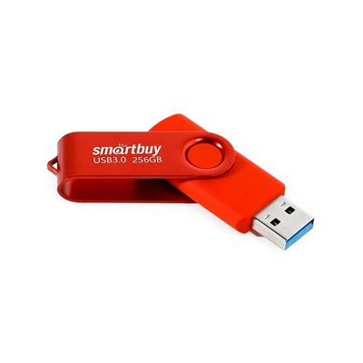 Флэш накопитель USB 256 Гб Smart Buy Twist 3.0 (red)