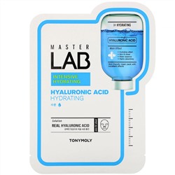 Tony Moly, Master Lab, Hyaluronic Acid Hydrating, 1 Sheet, 19 g