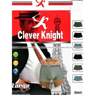 Трусы мужские боксеры ВЕЛИКАНЫ Clever Knight (СЛАВА) арт. F 7001 (7703, 7603, 7002)