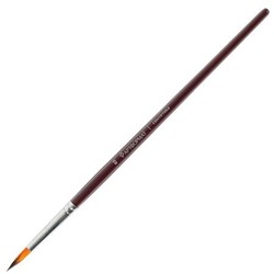 Кисть синтетика художественная № 5 круглая AF15-021-05 длинная ручка, пропитанная лаком ARTформат