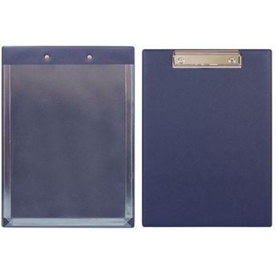Планшет (доска с зажимом) А4 с расширяющимся карманом Синий 2892-101 ДПС