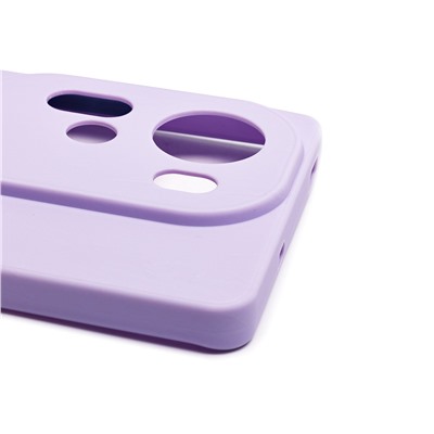 Чехол-накладка - SC337 с картхолдером для "OPPO Reno 11" (light violet) (228849)