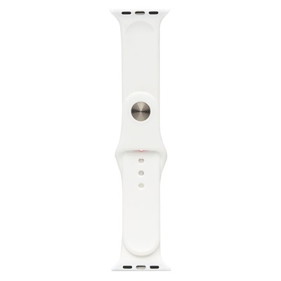 Ремешок - ApW01 Apple Watch 42/44/45мм силикон (007) (white)