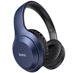 Bluetooth-наушники полноразмерные Hoco W30 (повр. уп.) (blue/black)