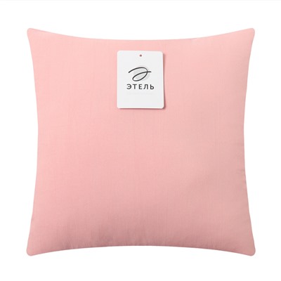 Подушка декоративная Этель 40*40см, цв.розовый