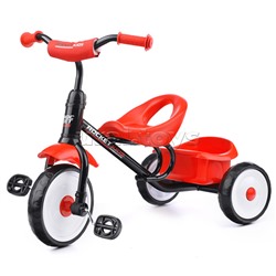 Велосипед трехколесный Rocket, колеса EVA 10"/8", цвет черный/красный
