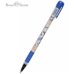 Ручка шариковая 0.5 мм "MagicWrite. Панда с зонтиком" синяя 20-0240/43 Bruno Visconti