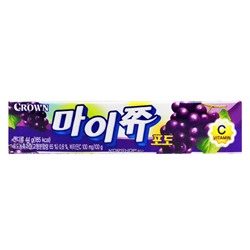 Жевательные конфеты "Май чу" со вкусом винограда, Корея, 44 г