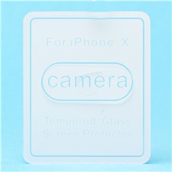 Защитное стекло для камеры - для "Apple iPhone X/iPhone XS" (black)