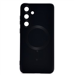 Чехол-накладка - SM020 Matte SafeMag для "Samsung Galaxy S24+" (black) (228117)