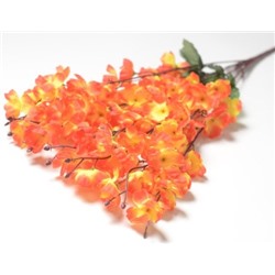 Искусственные цветы, Ветка в букете сакура 7 веток (1010237) Цвет малиновый
