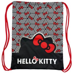 Сумка для сменной обуви 43х35 см 73866 "Hello Kitty" + петля для подвеса, с карманом на молнии Centrum