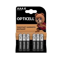Батарейка AAA OPTICELL LR03 Basic (6-BL) (6/60)