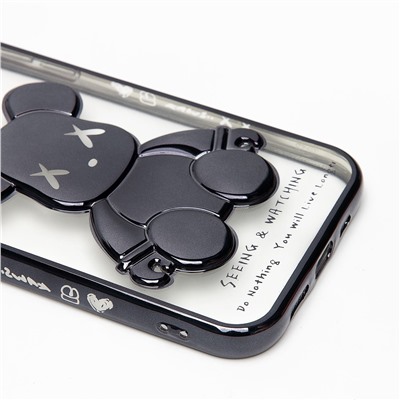 Чехол-накладка - SC330 для "Apple iPhone 12" (black)