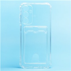 Чехол-накладка - SC276 с картхолдером для "Samsung Galaxy A25 5G" (transparent) (227448)