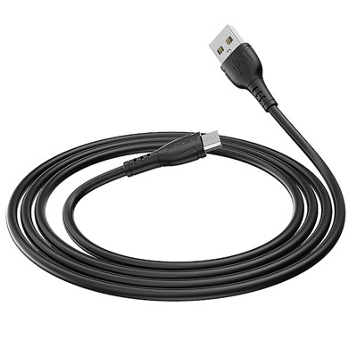 Кабель USB - micro USB Borofone BX51 (повр. уп)  100см 2,4A  (black)