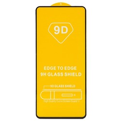 Защитное стекло Full Glue - 2,5D для "Tecno Camon 15/15 Air/Spark 5 (2021)" (тех.уп.) (20) (black)