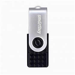 Флэш накопитель USB/MicroUSB 128 Гб Smart Buy Trio 3-in-1 OTG (USB Type-A+USB Type-C+micro USB) (black/grey)