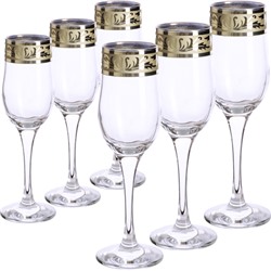 MS160-01 Набор 6-ти бокалов д/шампанского (х8)