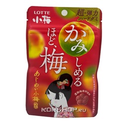 Мармелад со вкусом сливы Koume Lotte, Япония, 30 г Акция