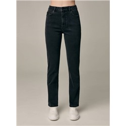Классические CONTE CON-595 Классические джинсы straight c карманом из экокожи