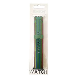Ремешок - ApW17 Apple Watch 42/44/45мм силикон (103) (L) (multicolor)