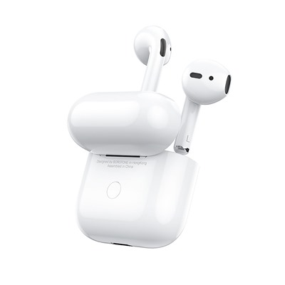 Беспроводные Bluetooth-наушники Borofone TWS BW02 Plus APods (white)