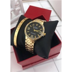 Подарочный набор для женщин часы, браслет + коробка #21177573