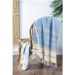 Набор полотенeц Zigzag, размер 38х68 см, 2 шт, цвет светло-синий