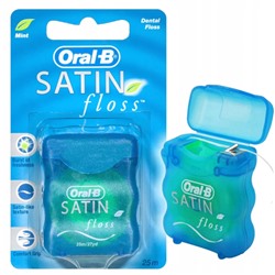 Нить зубная Oral-B Satin Floss Mint, 25 м