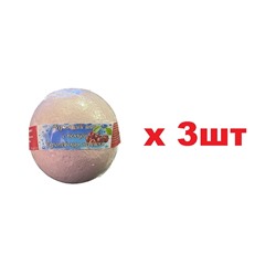 Бурлящий шар с пенкой Европейская черешня 125гр 3шт