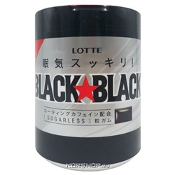 Жевательная резинка Black Black Gum Drop Lotte, Япония, 140 г Акция