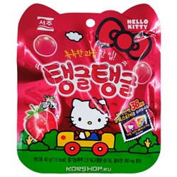 Мармелад со вкусом клубники Hello Kitty Seoju, Корея, 40 г Акция