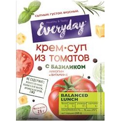 EVERYDAY Крем-суп томаты с базиликом 26 г