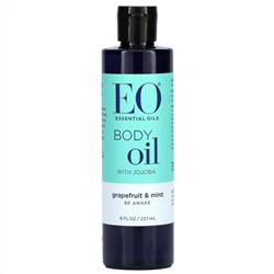 EO Products, Body Oil with Jojoba, Grapefruit & Mint, 8 fl oz (237 ml)