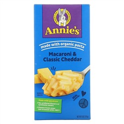 Annie's Homegrown, Macaroni & Classic Cheddar, 6 oz (170 g)