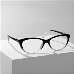 Готовые очки GA0041 (Цвет: C1 черный с прозрачным;диоптрия: -3,5; тонировка: Нет)