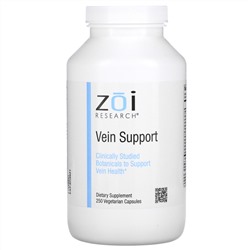 ZOI Research, Поддержка для вен, 250 вегетарианских капсул