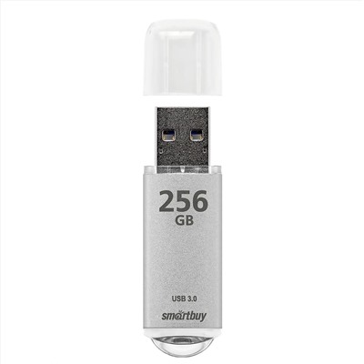 Флэш накопитель USB 256 Гб Smart Buy V-Cut 3.0 (silver)
