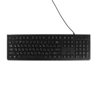 Комплект клавиатура и мышь Slim ME210, проводной, мембранный, USB, черный