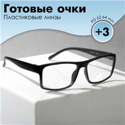 Готовые очки new vision 0630 BLACK-MATTE (+3.00)