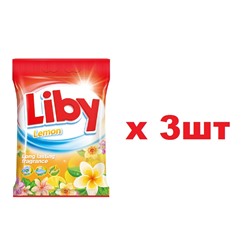 Liby Стиральный порошок Lemon 400г 3шт