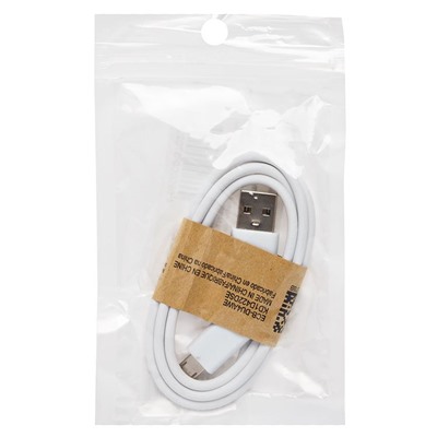 Кабель USB - micro USB - ECB-DU4AWE  100см 1,5A (white)