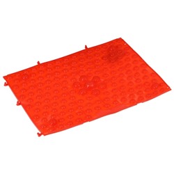 Массажный коврик ONLYTOP, 37,5х27,5 см, цвета МИКС
