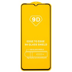 Защитное стекло Full Glue - 2,5D для "Xiaomi Redmi A2+/A1+/realme9i" (тех.уп.) (20) (black)