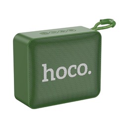 Портативная акустика Hoco BS51 Gold (повр.уп) (army green)