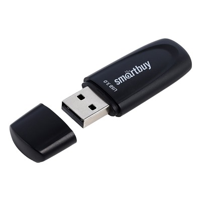 Флэш накопитель USB 32 Гб Smart Buy Scout 3.0 (black)