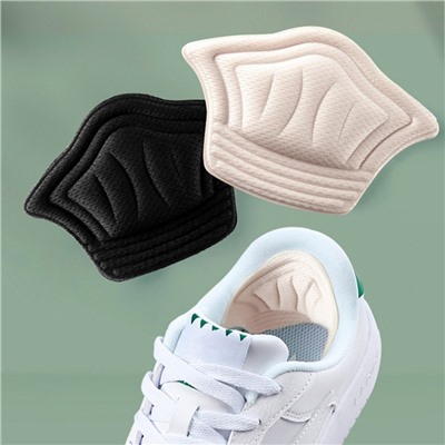 Вставки для задников "Корона" 1 пара для корректировки размера обуви и защиты от натирания, самоклеящиеся, цвета в ассортименте