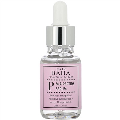 Cos De BAHA, P, M.A Peptide Serum, омолаживающая пептидная сыворотка, 30 мл (1 жидк. унция)