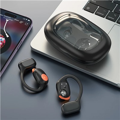 Беспроводные Bluetooth-наушники Hoco TWS EA1 с костной проводимостью (black)